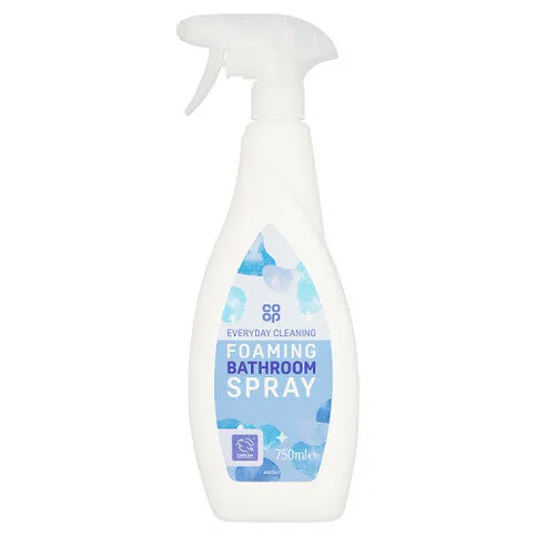 Co-op Everyday Cleaning Foaming Bathroom Spray 750ml