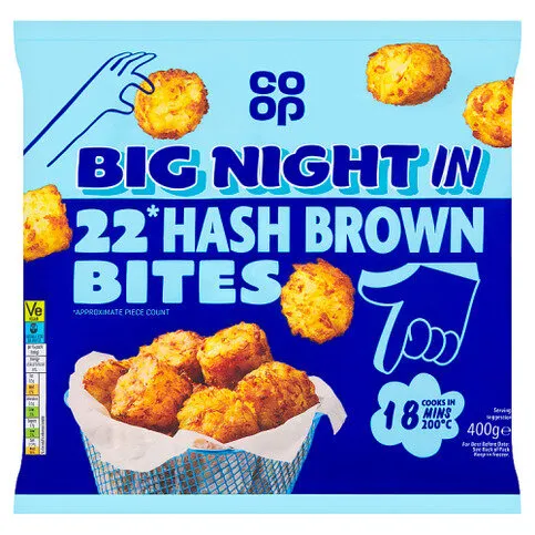 Co-op 22 Hash Brown Bites 400g