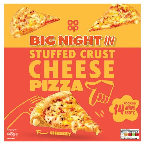 Co-op Stuffed Crust Cheese Pizza 445g