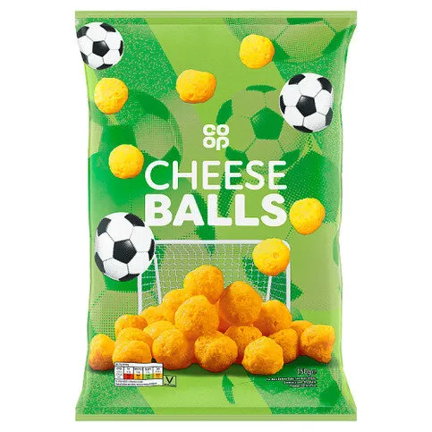 Co-op Cheese Balls 150g