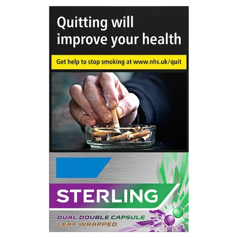 Sterling dual Double Capsule Cigarillo Berrymenthol