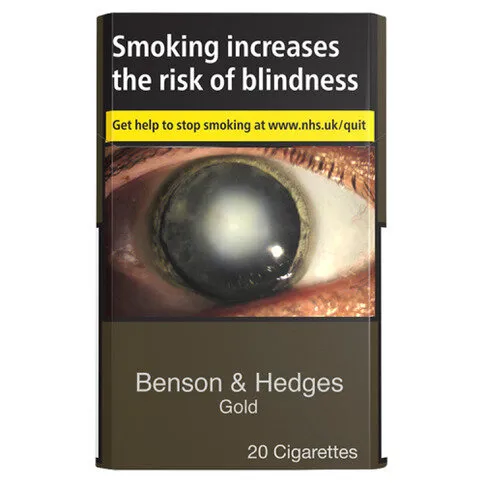 Benson & Hedges 20 Cigarettes Gold