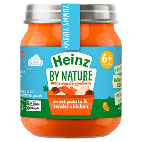 Heinz By Nature Sweet Potato & Tender Chicken 6+ Months 120g