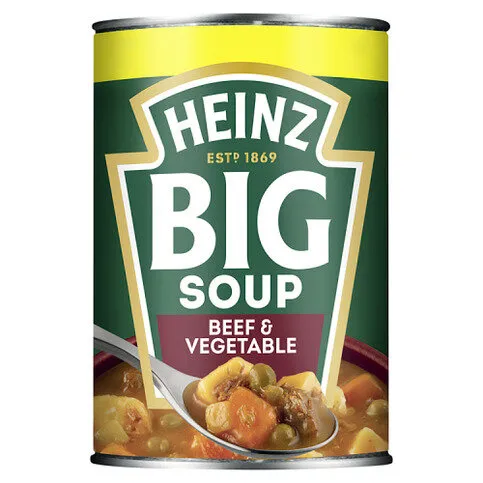 Heinz Beef & Vegetable Big Soup 400g