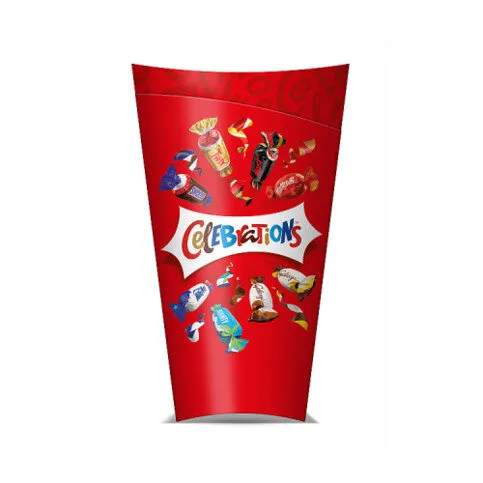 Celebrations Milk Chocolate Selection Box of Mini Chocolate & Biscuit Bars 300g