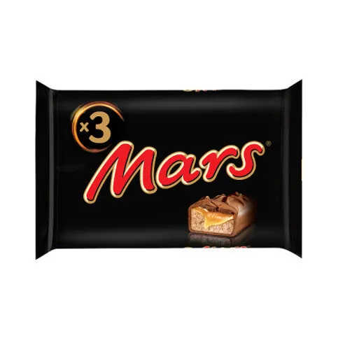 Mars Chocolate Bar 3 Pack 135g