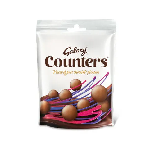 Galaxy Counters Milk Chocolate Buttons Bag 112g