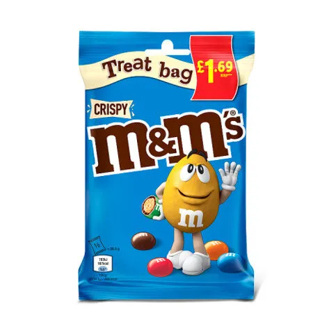 M&M'S Crispy Milk Chocolate (BLUE)