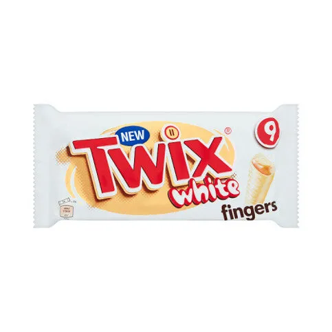 Twix White Multipack Chocolate Bar 9 x 20g

