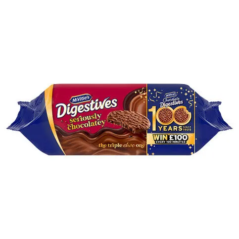 McVitie's Seriously Chocolatey Digestives 250g