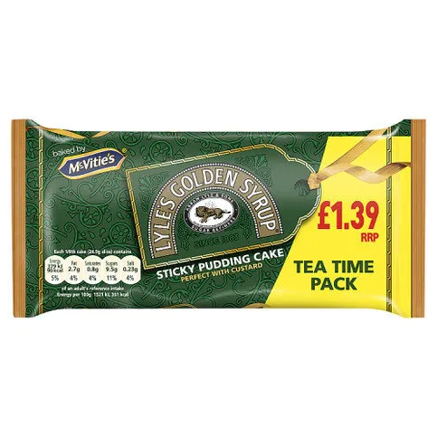 McVitie's Lyle's Golden Syrup Sticky Pudding Cake