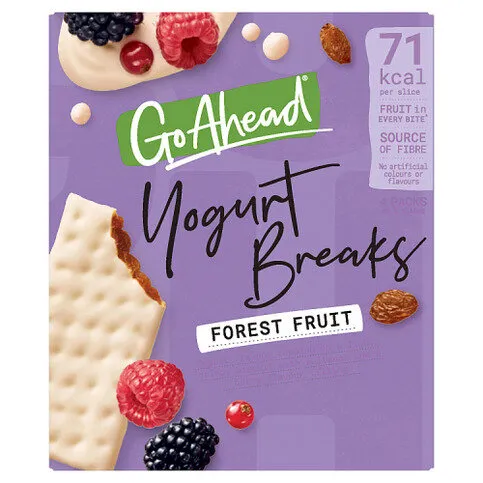 Go Ahead Yogurt Breaks Forest Fruit 142g