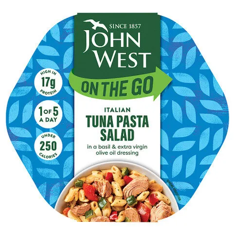John West On the Go Italian Tuna Pasta Salad 220g