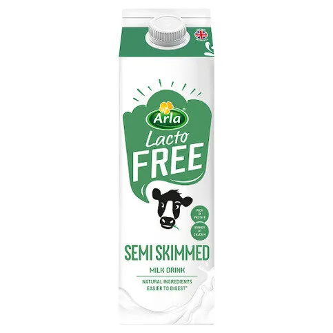 Arla Lacto Free Semi Skimmed Milk Drink 1L