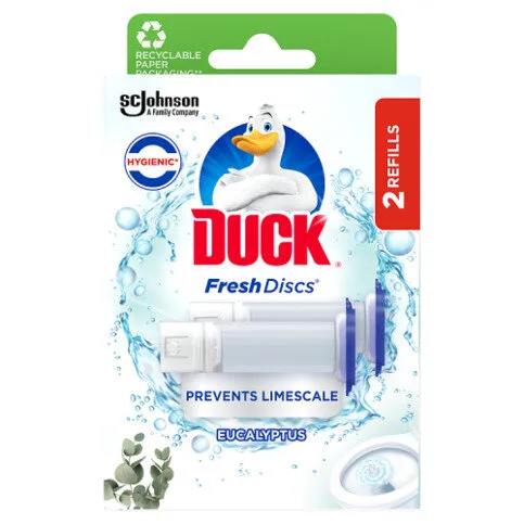 DUCK FRESH DISC EUCALYPTUS TWIN REFILL