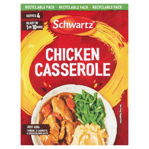 Schwartz Chicken Casserole Recipe Mix 36g