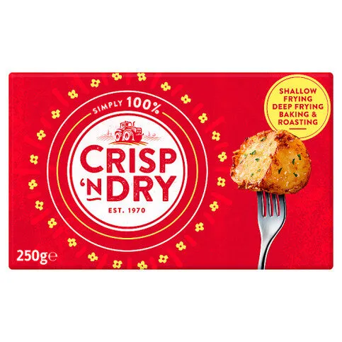 Crisp 'n Dry Simply 100% White Cooking Fat 250g