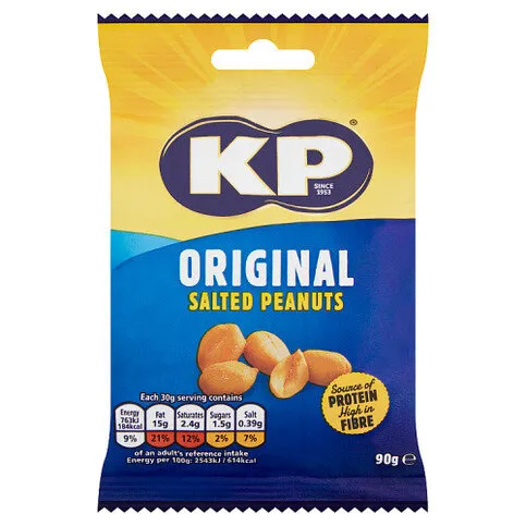 KP Original Salted Peanuts 90g