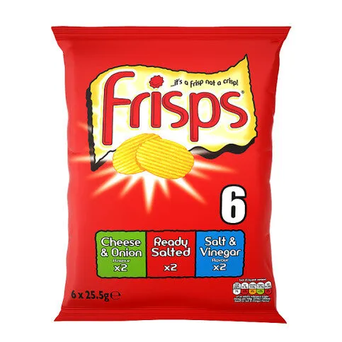 Frisps Variety Pack 6 x 25.5g