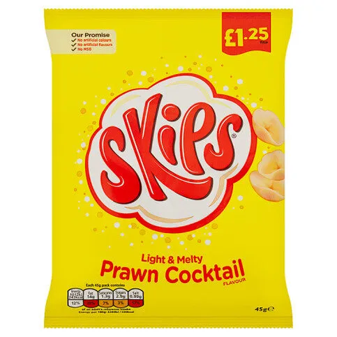 Skips Prawn Cocktail Flavour 45g
