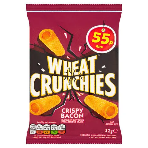 Wheat Crunchies Crispy Bacon 32g