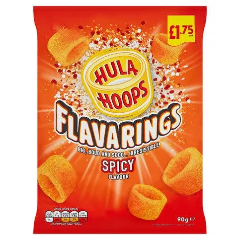 Hula Hoops Flavarings Spicy Flavour 90g