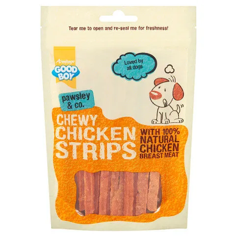 GOOD BOY CHICKEN STRIPS 100GM