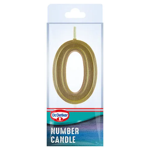 Dr. Oetker Number Candle