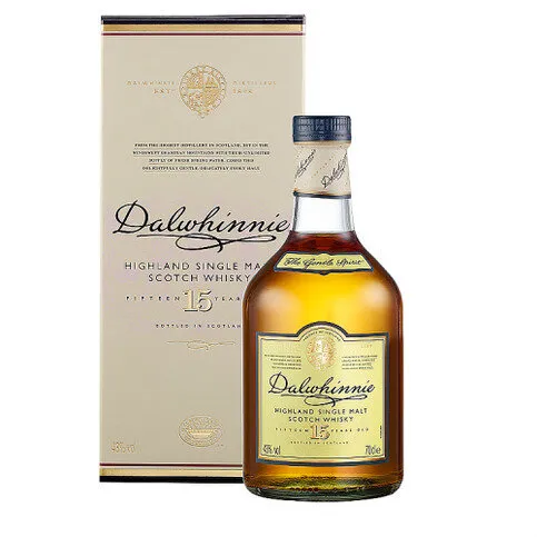 Dalwhinnie 15 Years Old Single Malt Scotch Whisky 43% vol 70cl with Gift Box