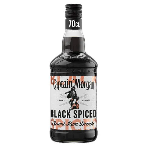 Captain Morgan Black Spiced Spirit Drink 40% vol 70cl