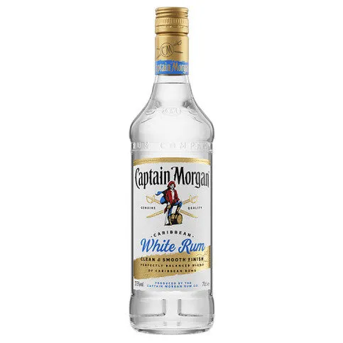 Captain Morgan White Rum 37.5% vol 70cl Bottle