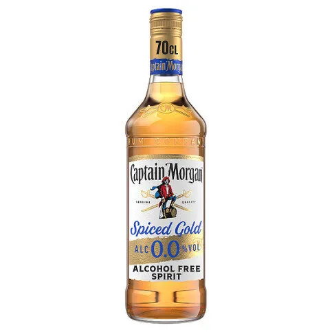 Captain Morgan Spiced Gold Alcohol Free Spirit 0.0% vol 70cl