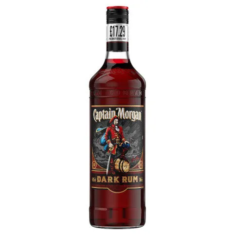 Captain Morgan Dark Rum 70cl £17.29 PMP 06x01