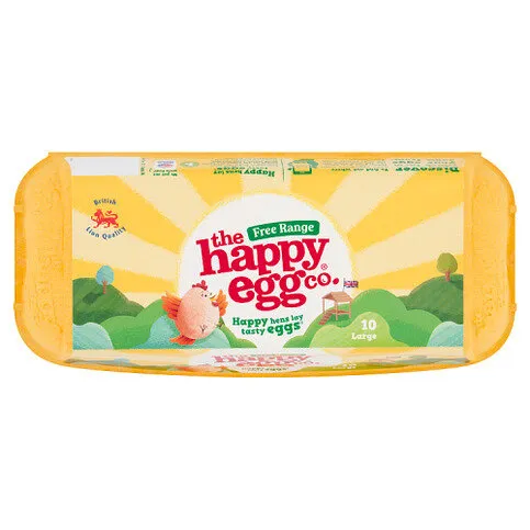 The Happy Egg Co. Free Range 10 Large