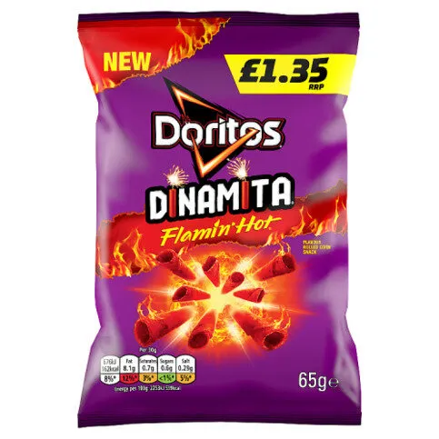 Doritos Dinamita Flamin Hot Sharing Crisps 65g