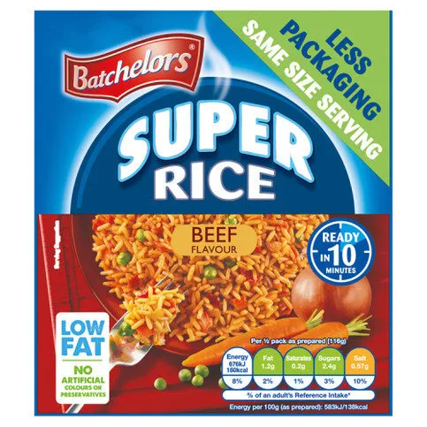 Batchelors Super Rice Beef Flavour 90g
