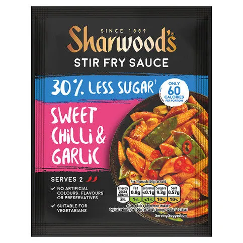 Sharwood's Sweet Chilli & Garlic Stir Fry Sauce 120g