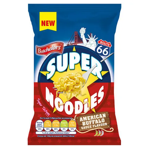 Batchelors Super Noodles American Buffalo Sauce Flavour 90g