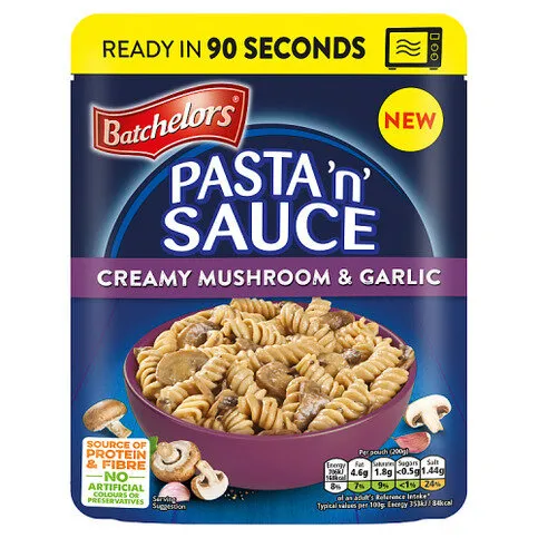 Batchelor's Creamy Mushroom & Garlic Pasta 'n' Sauce 200g