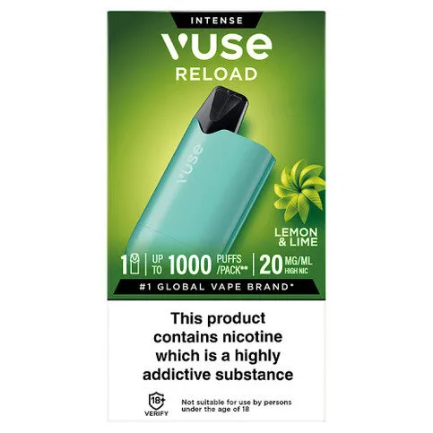 Vuse Reload Box Lemon & Lime 20mg