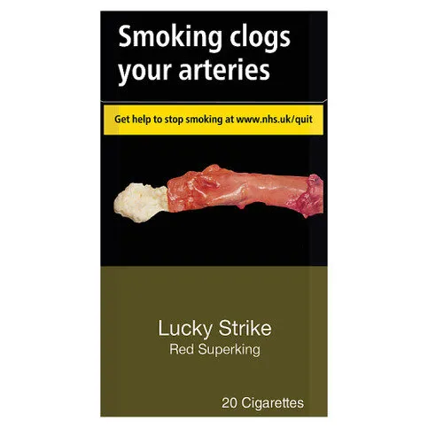 Lucky Strike Red Superking 20 Cigarettes