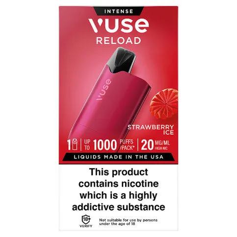 Vuse Go Reload 1000 Strawberry Ice 20mg/ml