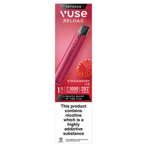 Vuse Go Reload Pen - Red - Strawberry Ice 20mg/ml