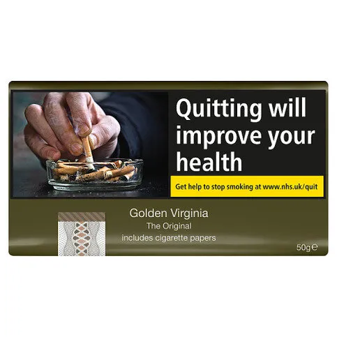 Golden Virginia The Original Includes Cigarette Papers 50g