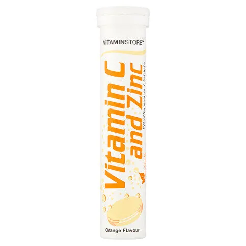 VITAMIN STORE EFF VITC&ZINC TABS 20S