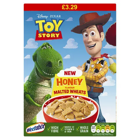 Weetabix Disney Pixar Toy Story Honey Flavour Malted Wheats 500g