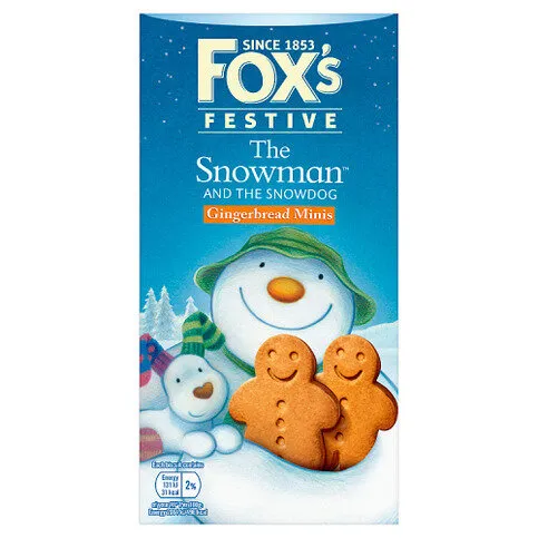 Fox's Festive The Snowman and the Snowdog Gingerbread Minis 100g