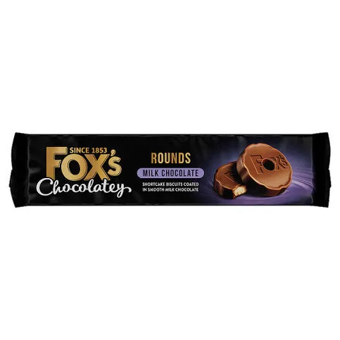 Fox's Fabulous Chocolatey Milk Chocolate Rounds 130g