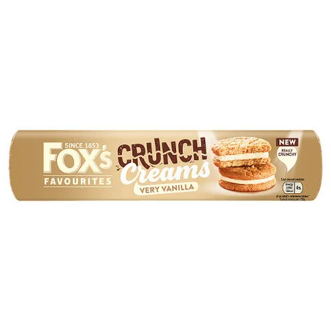 Fox's Favourites Crunch Creams Very Vanilla 200g
