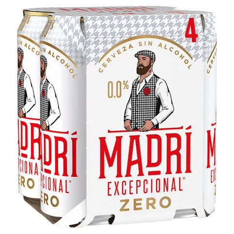 Madrí Excepcional Zero 4 x 440ml